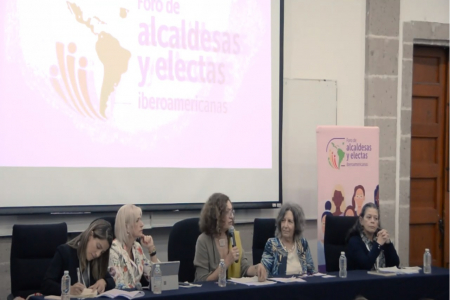Puesta en común de los grupos de trabajo - Foro de Alcaldesas y #ElectasIberoamericanas